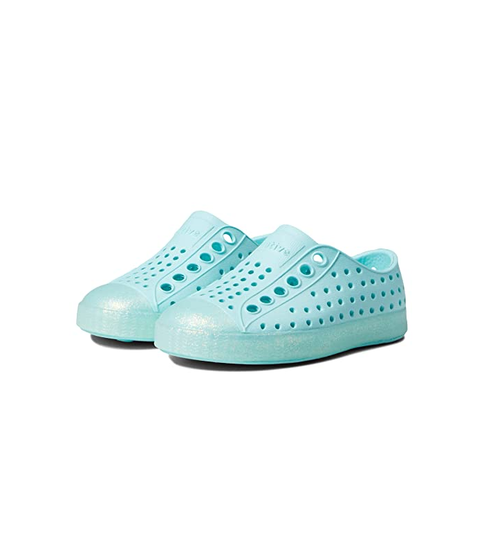 Native Shoes, Jefferson Baskets légères pour enfant, Bleu Sherbert/Sherbert Bling, 26 EU