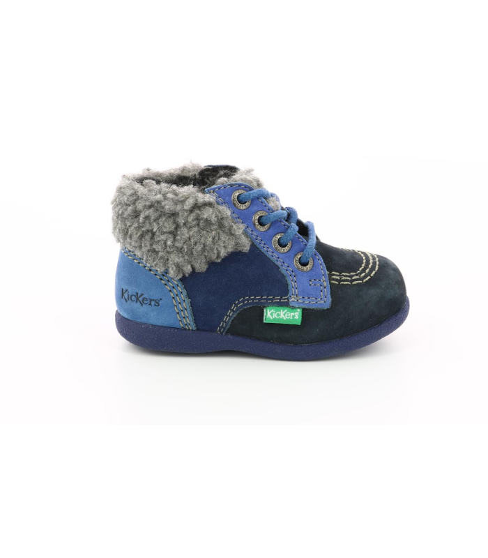 Kickers Babyfrost, Bottillons Fille,