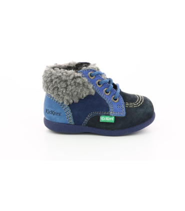 Kickers Babyfrost, Bottillons Fille,