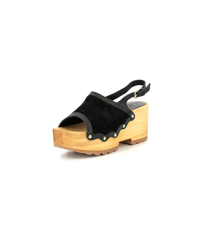 Kickers Wedge Wood, Sandales Femme,