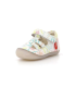 Kickers Sushy, Salomés Fille, Blanc, 19
