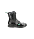 Kickers Meetickzip, Bottillons Femme, Noir Vernis, 36