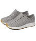Native Shoes Baskets unisexes Robbie pour enfant, Gris pigeon/blanc coquille/purée en caoutchouc moucheté, 2 Little Kid