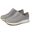 Native Shoes Baskets unisexes Robbie pour enfant, Gris pigeon/blanc coquille/purée en caoutchouc moucheté, 2 Little Kid