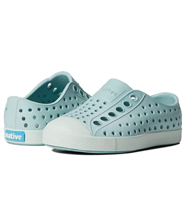 Native Shoes Jefferson Slip-on Sneakers (Toddler/Little Kid) Sage Green/Ocean Grey 9 Toddler M