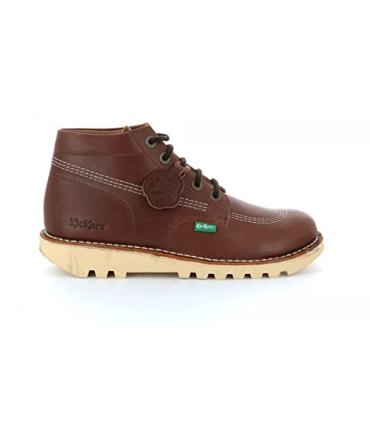 Kickers Neorallye, Bottillons Homme, Marron Fonce, 40