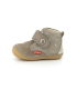 Kickers Sabio, Bottillons Fille, Beige, 19