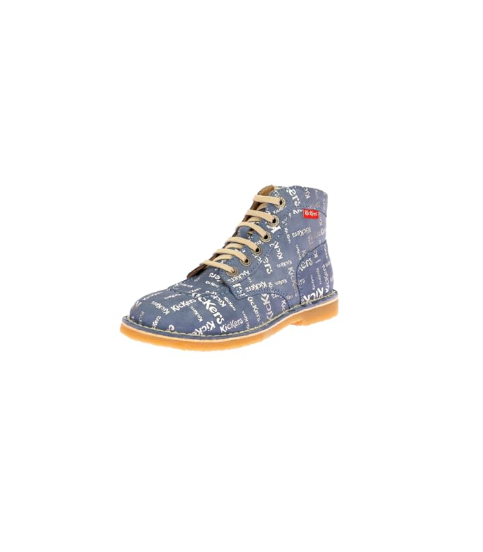 Kickers Legend, Bottillons Femme, Bleu