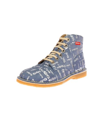 Kickers Legend, Bottillons Femme, Bleu
