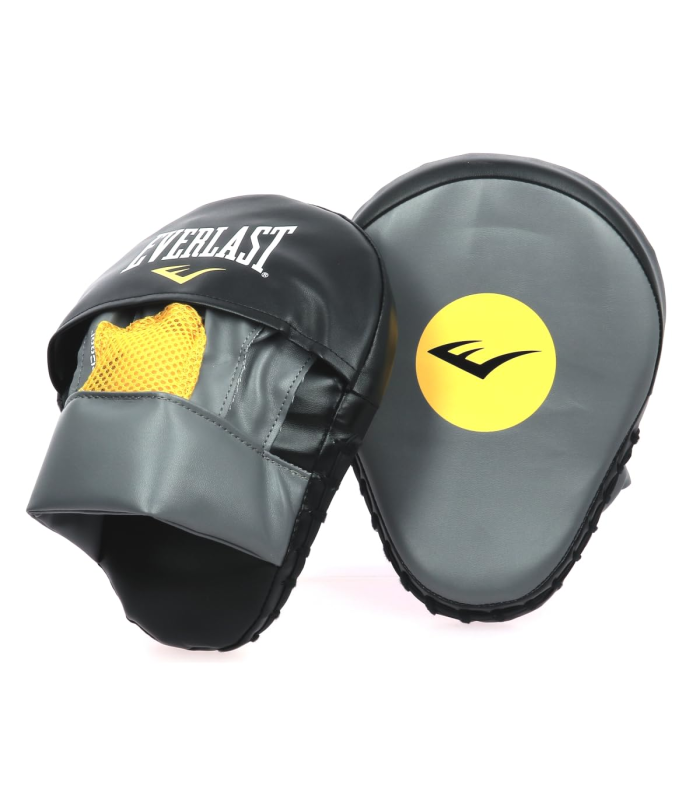 Everlast Mantis Punch Mi, Pattes d'ours, Grey/Yellow, T Uni