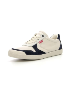 Kickers Trecky, Sneakers Basses Homme, Blanc, 40