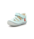 Kickers Sushy, Salomés Fille, Bleu Clair Plumetis, 20