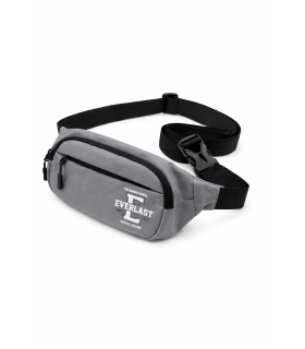 Everlast Sac Banane Gris, International Boxing Brand, Sac de Ceinture avec Bandoulière Ajustable