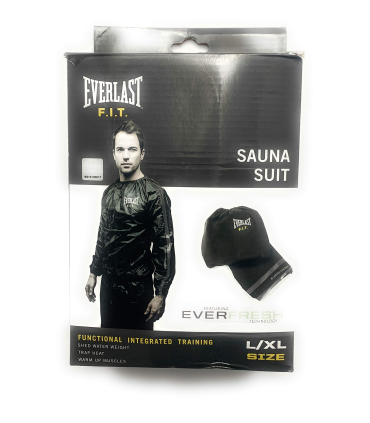 Everlast M Sauna Suit Ev, Tenue De Sauna Homme, Black, L/XL