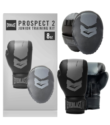 Everlast Fse Prospect 2 Kit Mitt Leather Artificial Boxing Gloves One Size