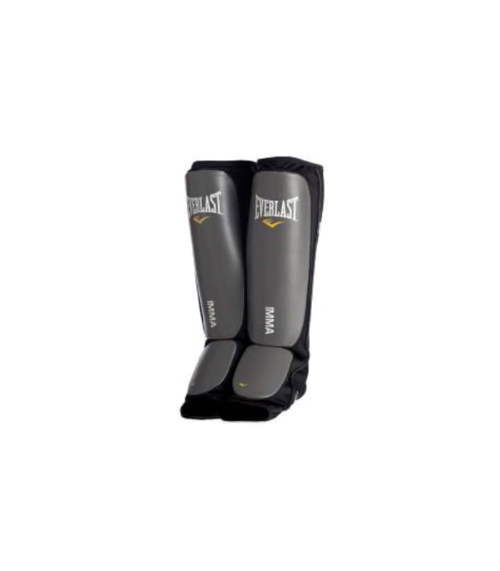 Everlast MMA Shinguards, Protège Tibia, Black, L/XL