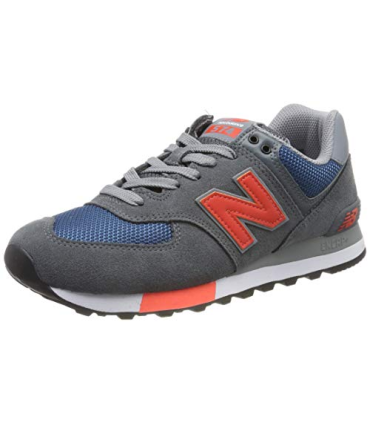 New Balance 574v2, Baskets Homme, Gris Grey/Blue), 44.5 EU