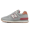 New Balance 574, Basket Femme, Rain Cloud, 38 2/3 EU