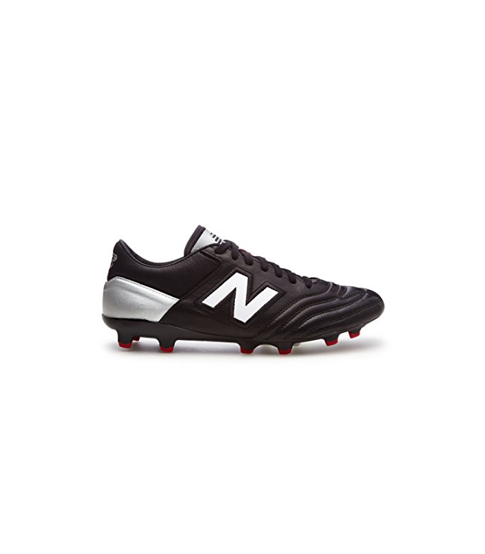New Balance MiUK One, Chaussure de Foot, Black-White, Taille 11 US (45 EU)
