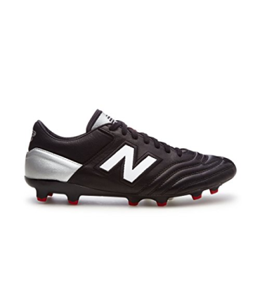 New Balance MiUK One, Chaussure de Foot, Black-White, Taille 11 US (45 EU)