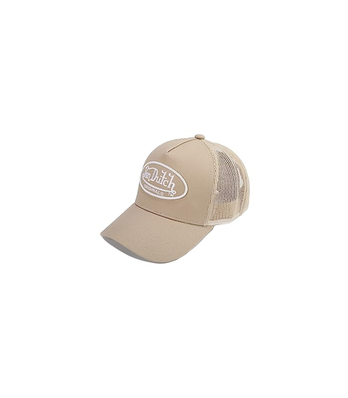 Von Dutch Casquette trucker Boston Beige, Beige, taille unique