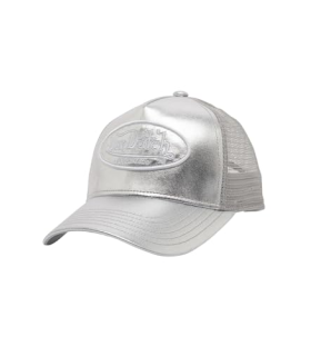 Von Dutch Casquette trucker Adelaide Silver métallisé, taille unique, argenté, taille unique