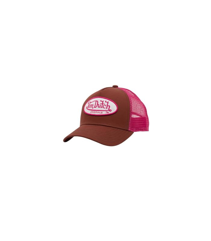 Von Dutch Casquette trucker Boston marron, rose, marron, taille unique, marron, taille unique