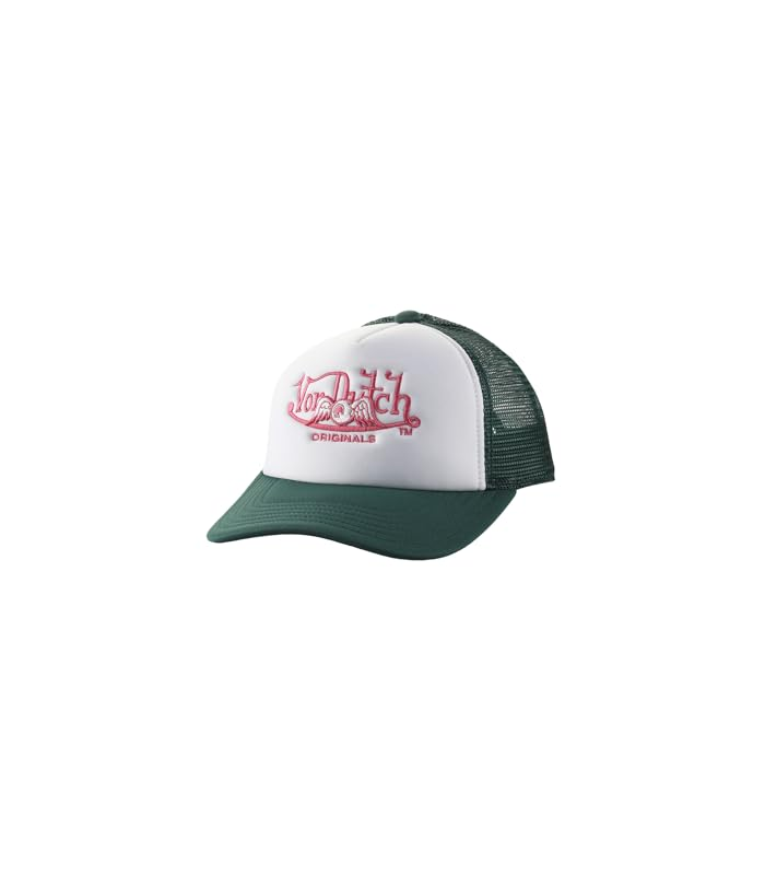 Von Dutch Casquette trucker SORO Green Pink - Taille unique, vert, taille unique