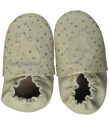 ROBEEZ - Robeez Bébé garçon Rocket Star Chausson - B0DR9XV4WZ - Couleur Kaki, Tailles 18 EU