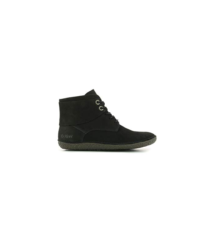 Kickers Hobbytwo, Bottillons Femme, Noir, 37