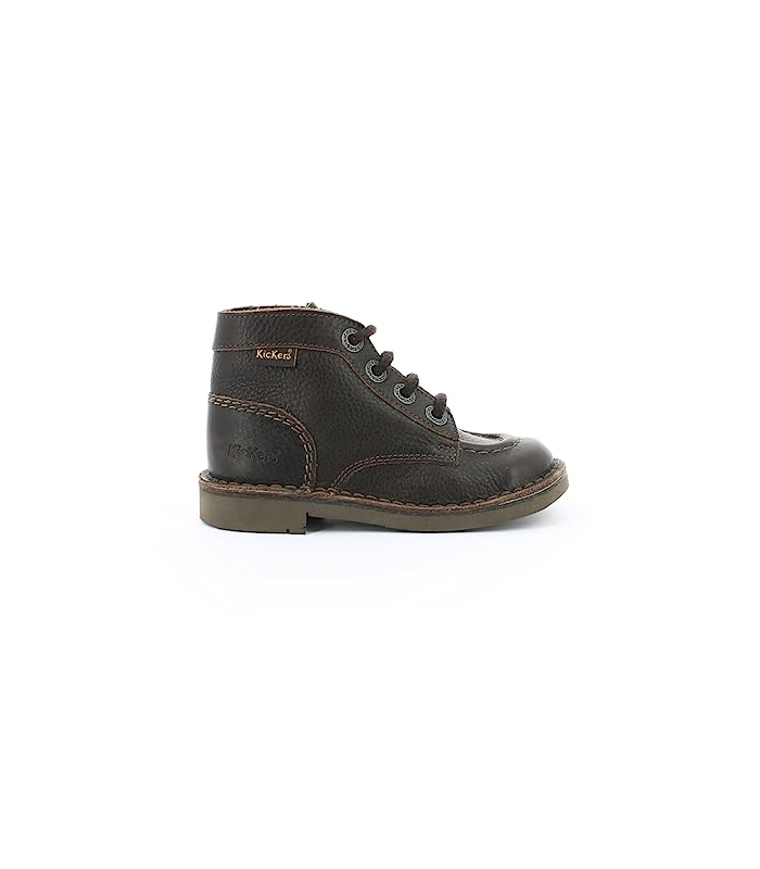 Kickers Col, Bottillon Mixte, Marron, 40