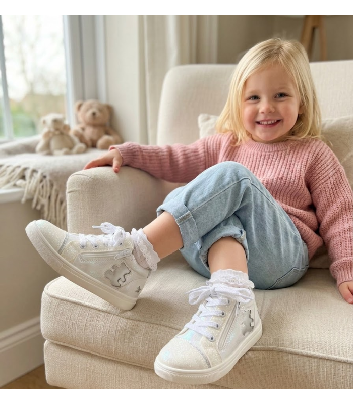 LULU CASTAGNETTE TENNIS FILLE ZIPPEES