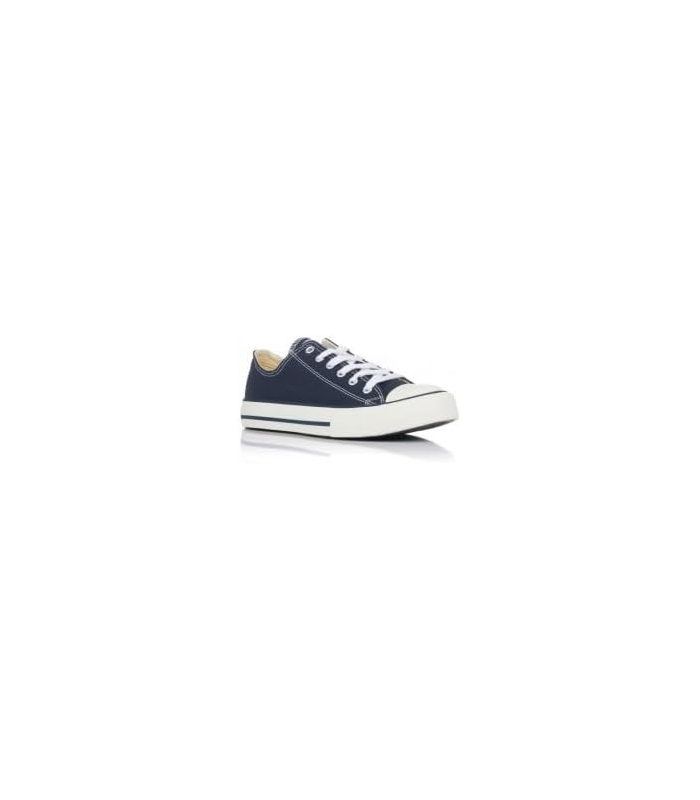 Victoria Baskets Unisexe Tribu Toile & Bout en Caoutchouc 106550 bleu