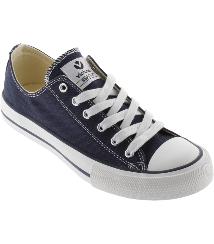 Victoria Baskets Unisexe Tribu Toile & Bout en Caoutchouc 106550 bleu