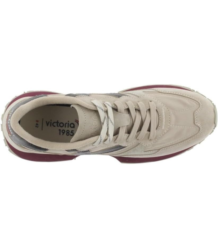 Victoria 108019-KIDS Espadrilles Gong FU Toile & Caramel Sole Espadrilles Mixte Enfant Plomo 33