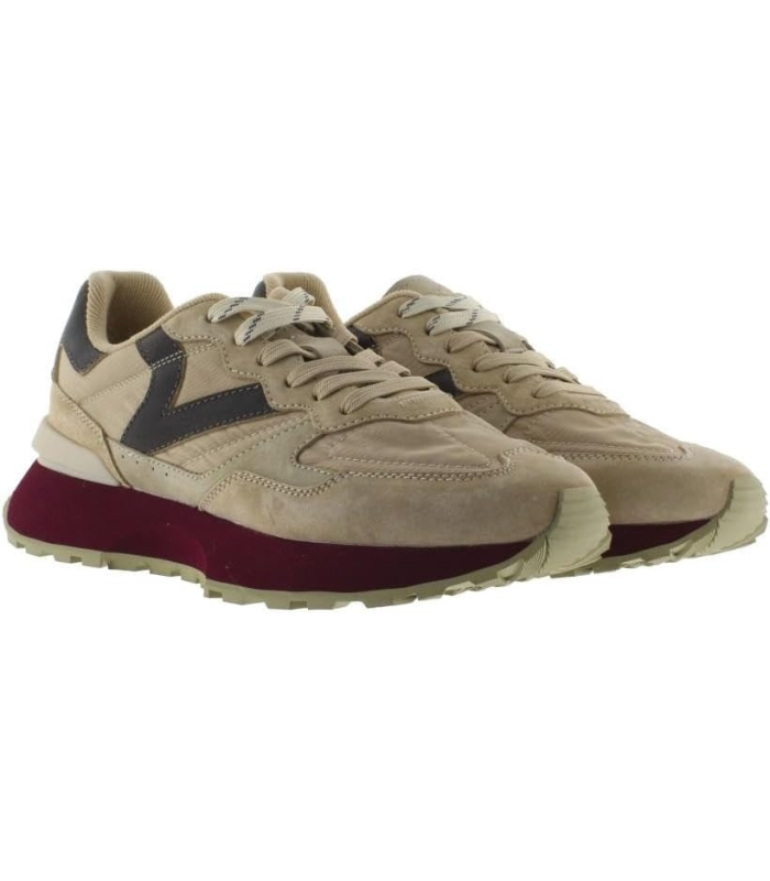 Victoria 108019-KIDS Espadrilles Gong FU Toile & Caramel Sole Espadrilles Mixte Enfant Plomo 33