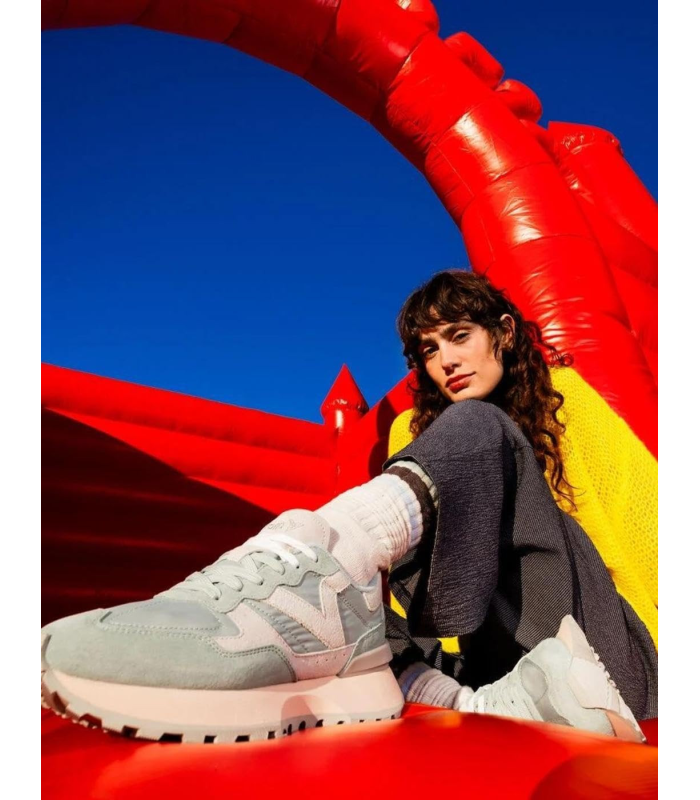 Victoria 108019-MEN Espadrilles Gong FU Toile & Caramel Sole Espadrilles Homme Plomo 42