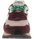 Victoria Basket Basse Viento Nylon & Pièces Colorées & en Croûte De Cuir & Semelle Crantée 1157114 pour Femme