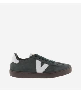 Victoria Basket Basse Viento Nylon & Pièces Colorées & en Croûte De Cuir & Semelle Crantée 1157114 pour Femme Burdeos 37 :