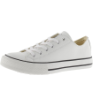 Victoria Basket Basse Tribu Effet Cuir & Lacets Blancs 1065184 pour Femme