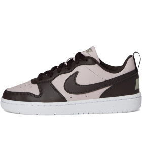 Nike Court Borough Low Recraft BPV - Baskets pour Enfant - Marron - Tailles 33,5 EU - Chaussures de Loisirs et de Sport :
