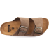 Casual Sandales en cuir nubuck pour homme - Mules en cuir véritable avec semelle en liège - Fabriquées en Espagne
