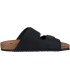 Casual Sandales en cuir nubuck pour homme - Mules en cuir véritable avec semelle en liège - Fabriquées en Espagne