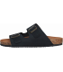 Casual Sandales en cuir nubuck pour homme - Mules en cuir véritable avec semelle en liège - Fabriquées en Espagne