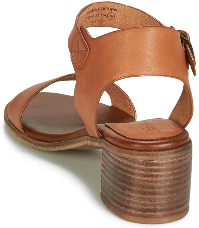 Kickers Volou, Sandales Bout Ouvert Femme