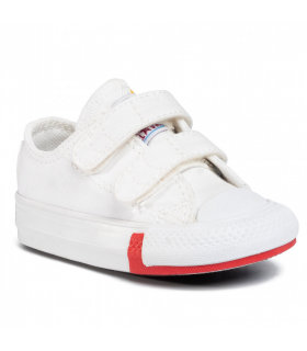 CONVERSE Ctas 2V Ox 766994C White/University - Livraison Gratuite