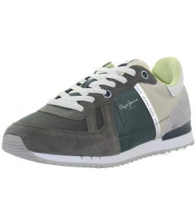 Pepe Jeans - Baskets ref_48495 765 Khaki Green