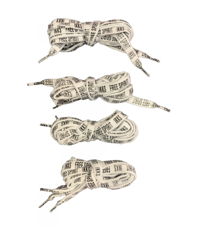 4 Paires de LACETS imprimés  120cm, lacets baskets