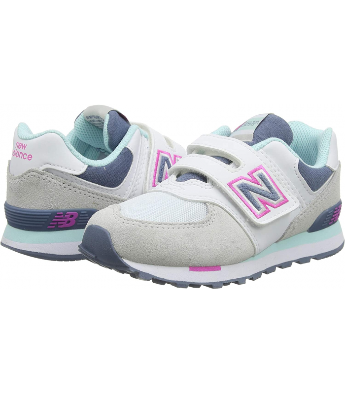 New Balance 574 Yv574nlh Medium, Basket Fille